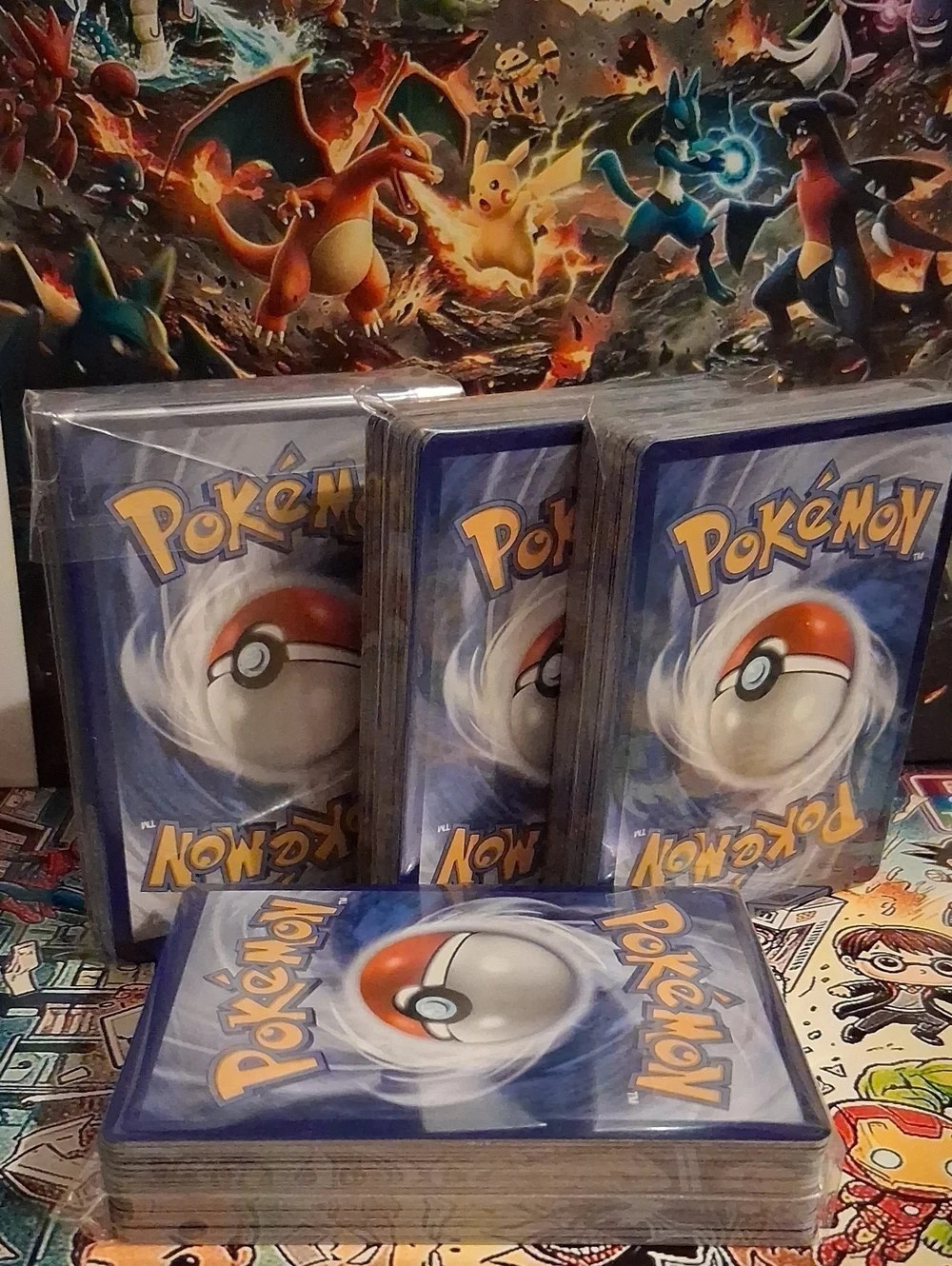 Pokémon 200 cards.